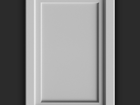  Dikart 3D面板箱形 350x515x35mm3d模型 