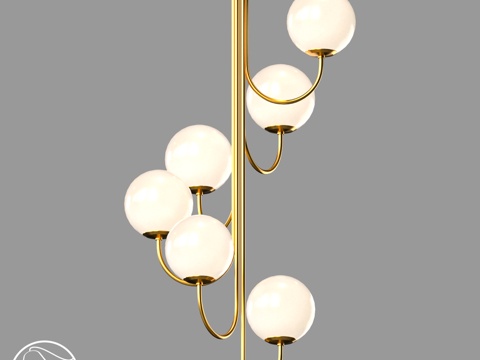  LampsShop.ru L1941 吊灯 沙娜3d模型 