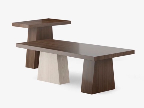  OM Siori Koji &amp; Koji mini 咖啡桌3d模型 