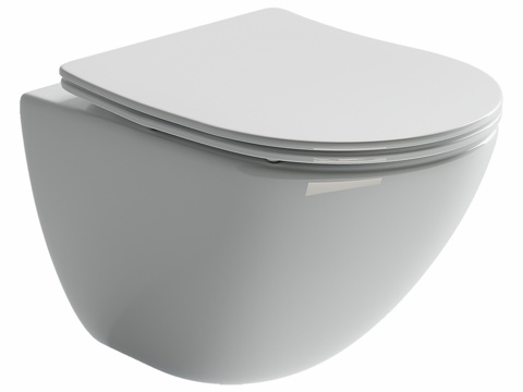  OM悬挂式马桶 Mono无边框 CN19053d模型 