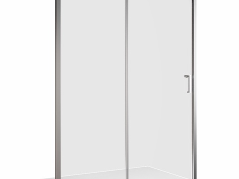  淋浴门 ABBER Schwarzer Diamant AG3d模型 