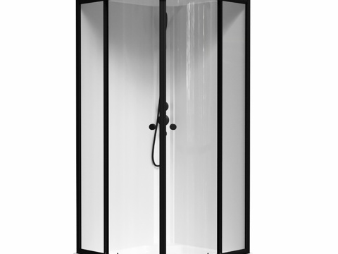  OM淋浴房DIWO阿纳帕90x903d模型 