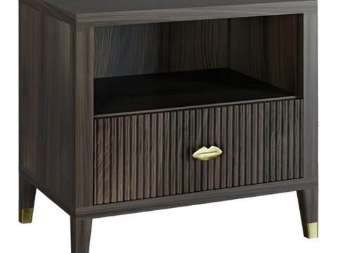  带搁板床头柜 Elsa Dreams Loft-Concep3d模型 