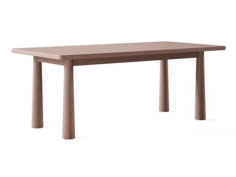  OM Siori Kon 餐桌 2000x10003d模型 