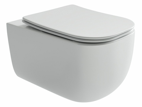  OM悬挂式马桶NOEL无缘型CN30133d模型 