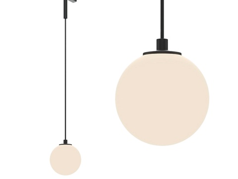  Luna Basity轨道吊灯3d模型 