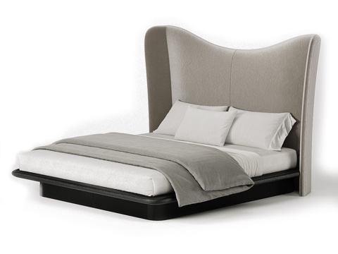  旋律莫拉床3d模型 