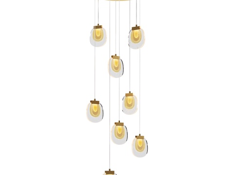  吊灯 Biology3d模型 