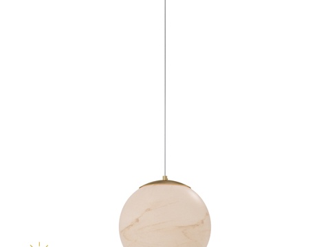  OM 吊灯 Unity FL1048-1PB 萤石款3d模型 