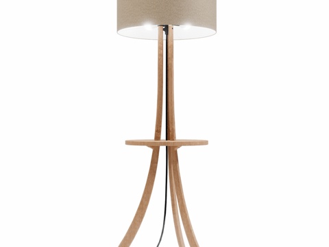  带桌面落地灯 Adora Weralav OM3d模型 