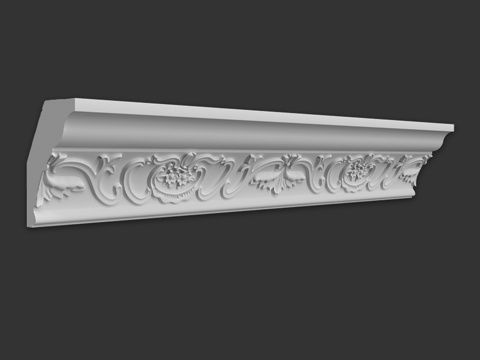  装饰檐口 SK3123d模型 