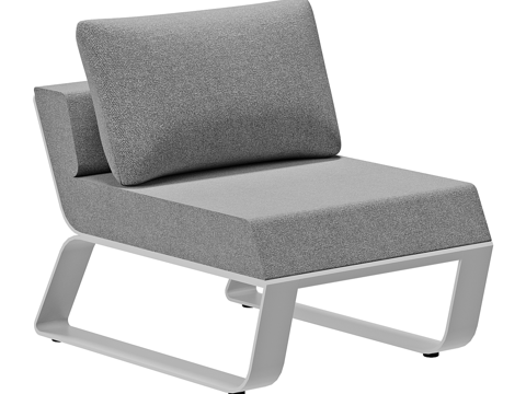  现代简约单人沙发 单人沙发 简约沙发 休闲沙发 客厅沙发3d模型 