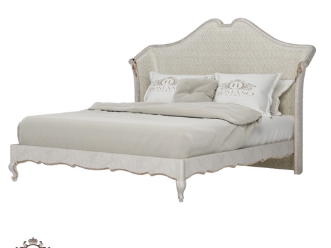  (OM) Nicolette床 罗马诺家居3d模型 