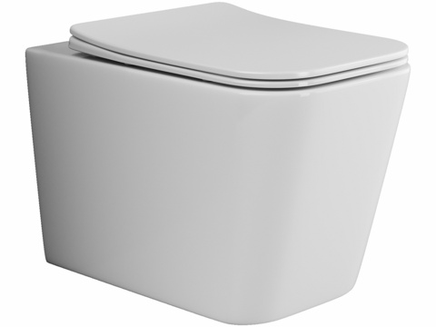  OM悬挂式马桶 Cubic无边沿 CN18063d模型 