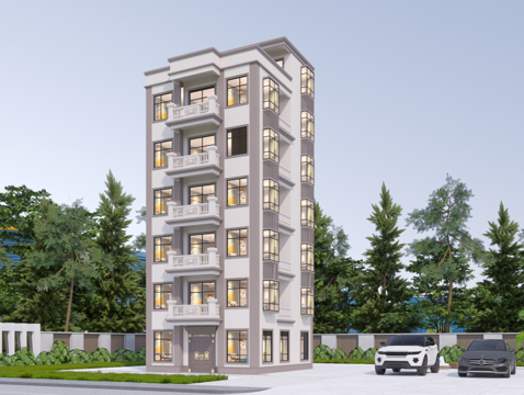 欧式别墅su模型su模型