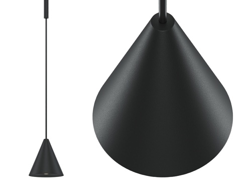  轨道吊灯 Cono Basity3d模型 