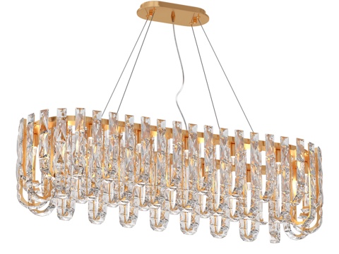  吊灯 精选 4721-18P3d模型 