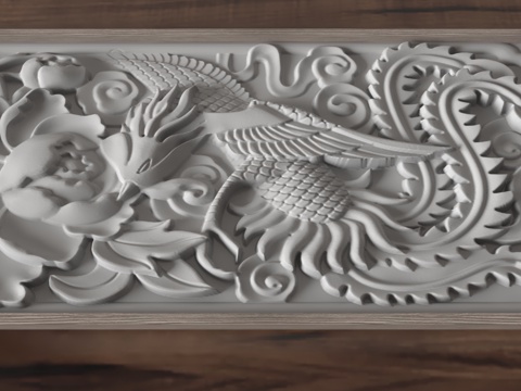  现代茶盘3d模型 