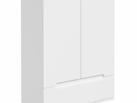  OM浴室高柜DIWO Kolomna 60带抽屉3d模型 