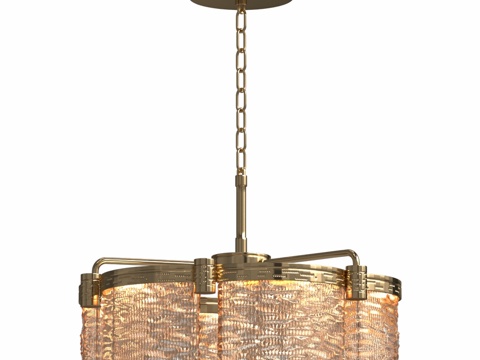  De Palais 萤石 490 毫米 FL1104-6P3d模型 