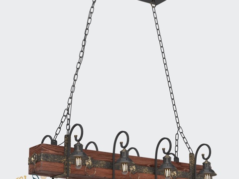  木梁 RS180 8P Guinevere3d模型 