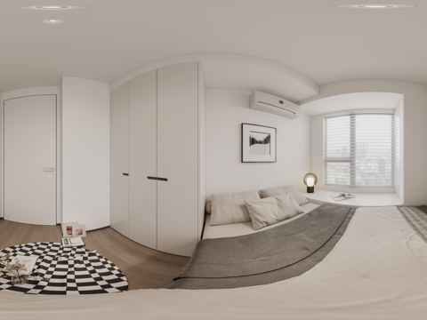  现代榻榻米卧室 