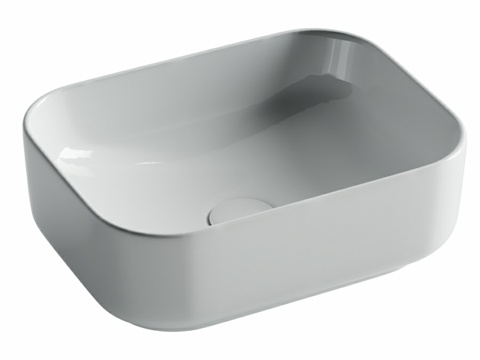  OM 悬挂式矩形洗脸盆 Element 4003d模型 