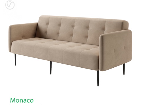  摩纳哥沙发床3d模型 