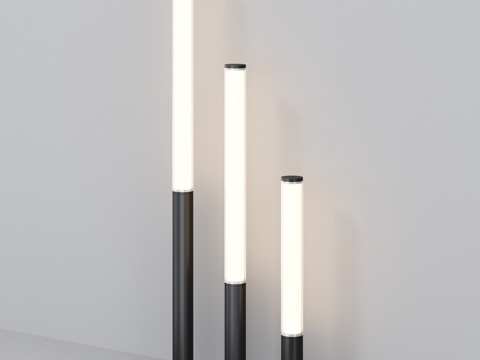  Ginza花园公园景观灯3d模型 