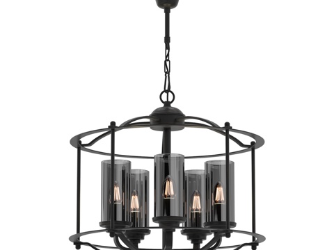  吊灯 宠儿 2057-5P3d模型 