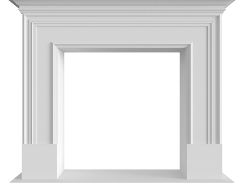 壁炉门组件 №12. LepGrand3d模型