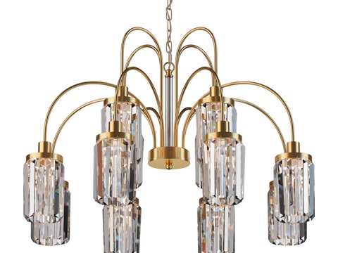  吊灯最爱 2969 -12P3d模型 