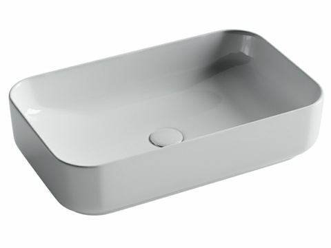  OM 悬挂式矩形洗手盆 Element 6053d模型 