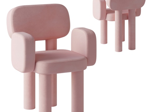  (OM) 带扶手椅 Myakish from 19.17.d3d模型 