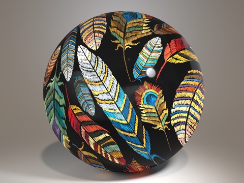  现代装饰摆件3d模型 