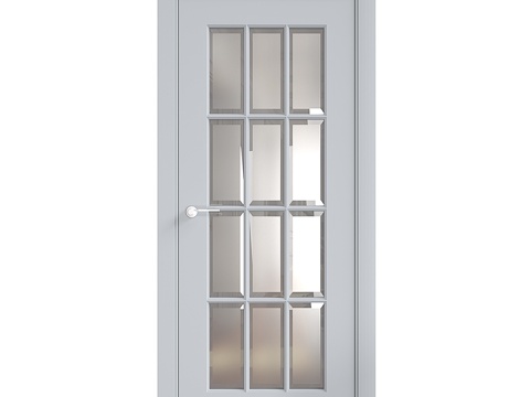  室内门Sapporo 1（达里亚诺工厂出品）3d模型 