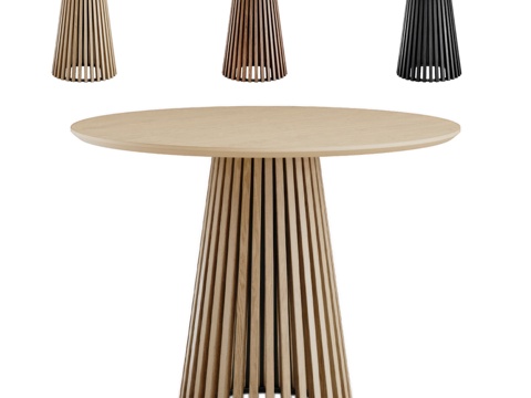  (OM) VOLAN WOOD MANO FACTORY餐桌3d模型 