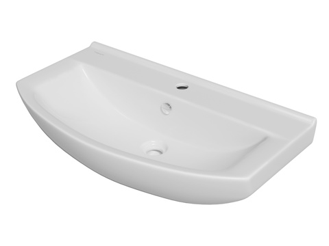  OM SANITA LUXE BEST 75 家具式面盆3d模型 