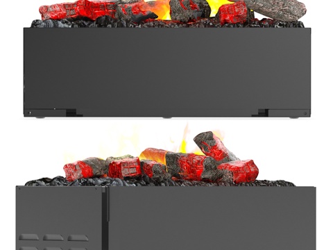  OM 朱诺壁炉3d模型 