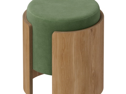  OM Lagom 休闲凳3d模型 