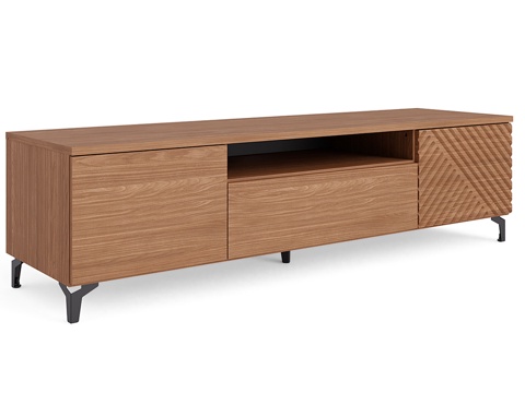  双门带抽屉电视柜 Stefania (Stefania)3d模型 