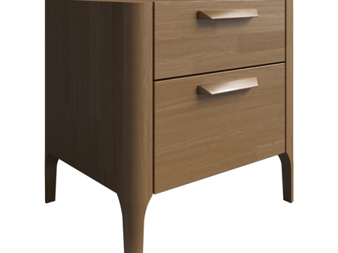  Vista床头柜3d模型 