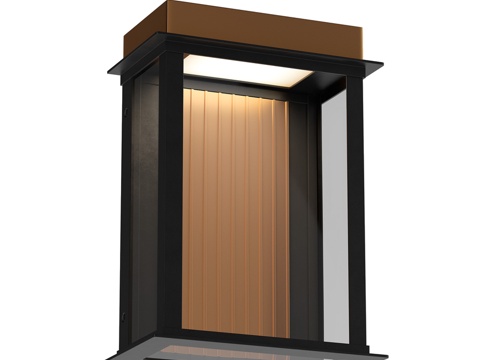  户外壁灯 精选款 4302-1W3d模型 