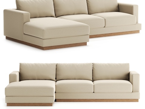  OM转角沙发Mark3d模型 