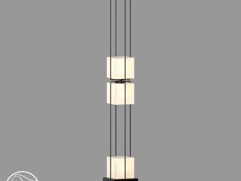  LampsShop.ru T6139落地灯 叠层款B3d模型 