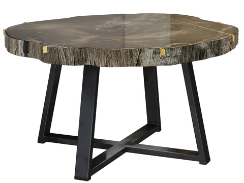 石化木咖啡桌 DOTLINE3d模型