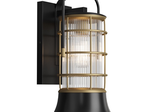  Eurofase 壁灯 QN-RIVAMAR-S-BLK-G3d模型 