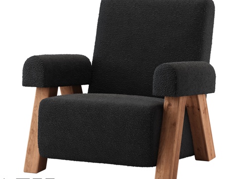  LoftDesigne 31200 型号扶手椅3d模型 