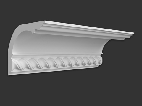 装饰性檐口 SK300N (套装)3d模型 