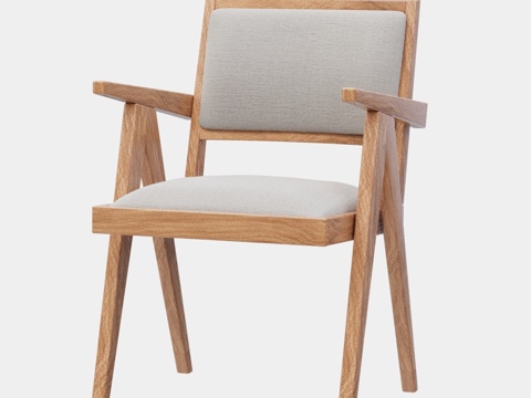  OM餐椅 Quadro by DESONDO3d模型 